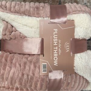 Ulta Beauty Blush Plush Throw